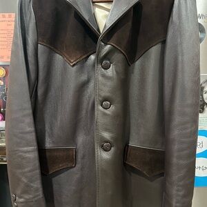Men's Brown Leather Jacket
